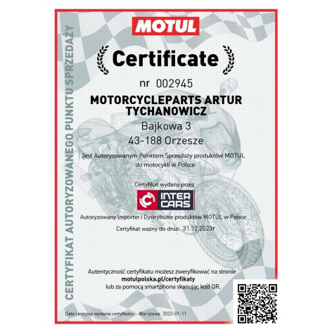 MOTUL 710 4L OLEJ SILNIKOWY SYNTETYCZNY 2T