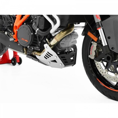 ZIEGER PŁYTA SILNIKA KTM 1290 SUPER DUKE GT BJ 2016-21 CZARNO-SREBRNA