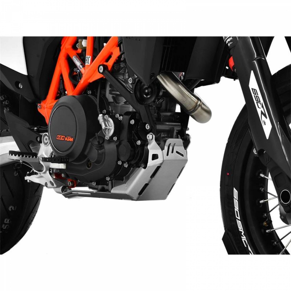 ZIEGER PŁYTA SILNIKA KTM 690 SMC R BJ 2019-21 / 690 ENDURO R BJ 2019-21 SREBRNA