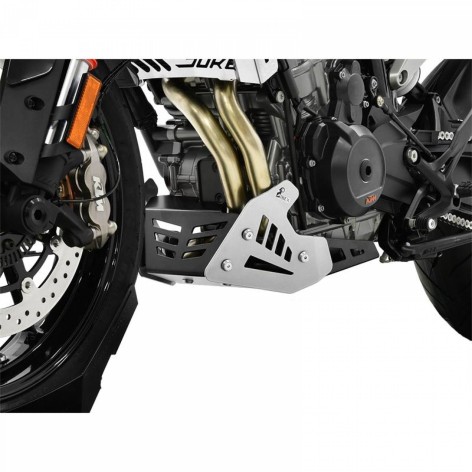 ZIEGER PŁYTA SILNIKA KTM 790 DUKE BJ 2018-20 / 890 DUKE BJ 2020-21 SREBRNA