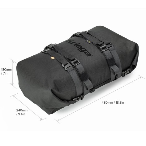 KRIEGA ROLLPACK WODOODPORNA TORBA NA SIEDZENIE 20L