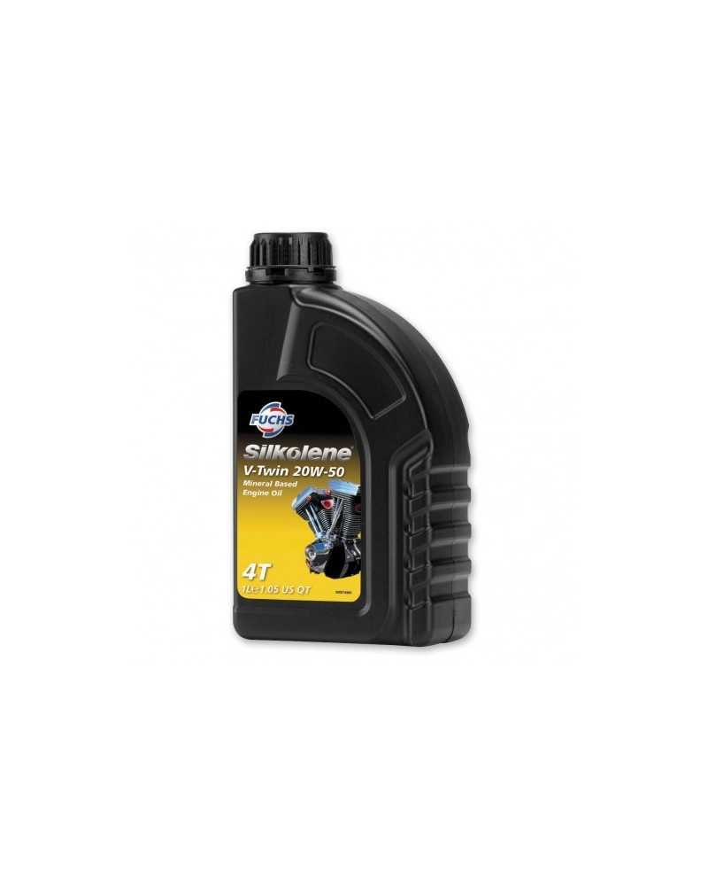 FUCHS SILKOLENE V-TWIN 20W50 OLEJ MOTOCYKLOWY SILNIKOWY MINERALNY 1L