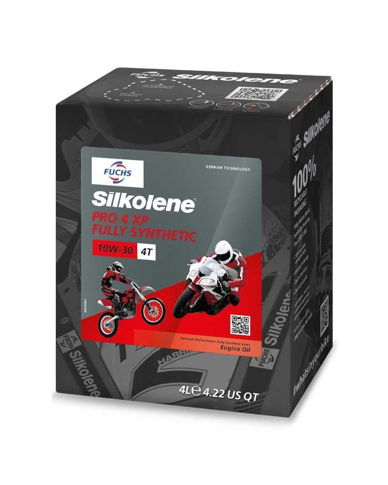 FUCHS SILKOLENE PRO 4 10W30 XP OLEJ MOTOCYKLOWY SILNIKOWY SYNTETYCZNY 4L