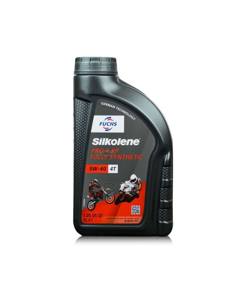 FUCHS SILKOLENE PRO 4 5W40 XP OLEJ MOTOCYKLOWY SILNIKOWY SYNTETYCZNY 1L