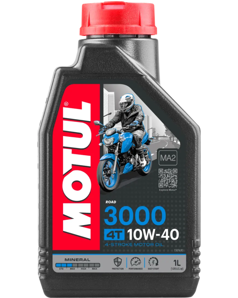 MOTUL 3000 10W40 4T OLEJ MOTOCYKLOWY SILNIKOWY MINERALNY 1L