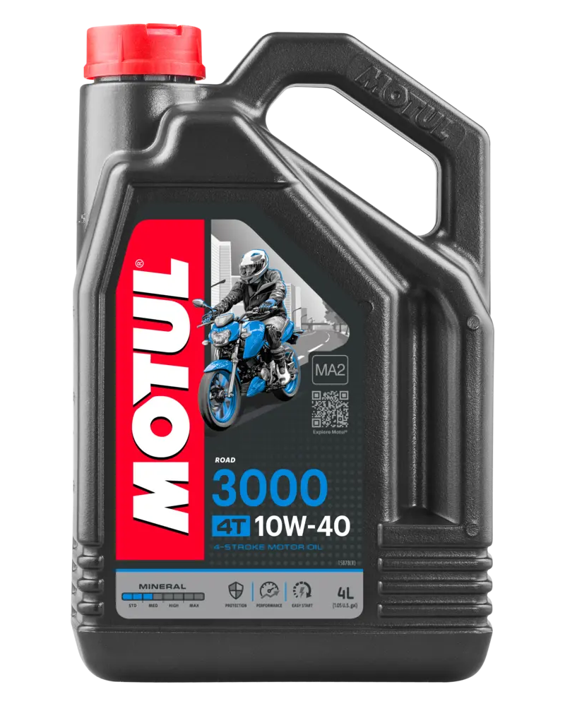 MOTUL 3000 10W40 4T OLEJ MOTOCYKLOWY SILNIKOWY MINERALNY 4L