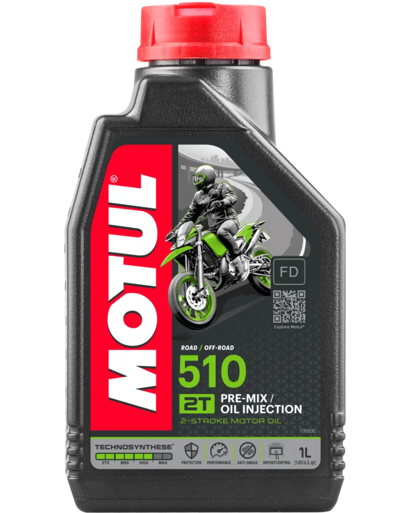 MOTUL 510 2T OLEJ MOTOCYKLOWY SILNIKOWY PÓŁSYNTETYCZNY 1L