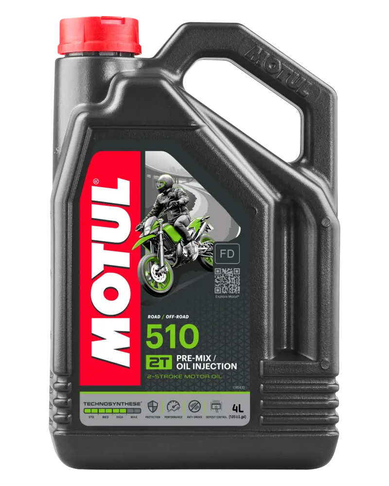 MOTUL 510 2T OLEJ MOTOCYKLOWY SILNIKOWY PÓŁSYNTETYCZNY 4L