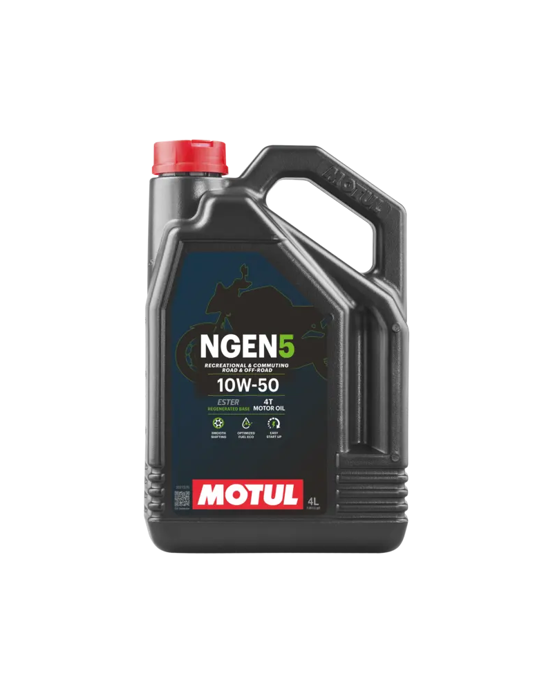 MOTUL NGEN 5 10W50 4T OLEJ MOTOCYKLOWY SILNIKOWY PÓŁSYNTETYCZNY 4L