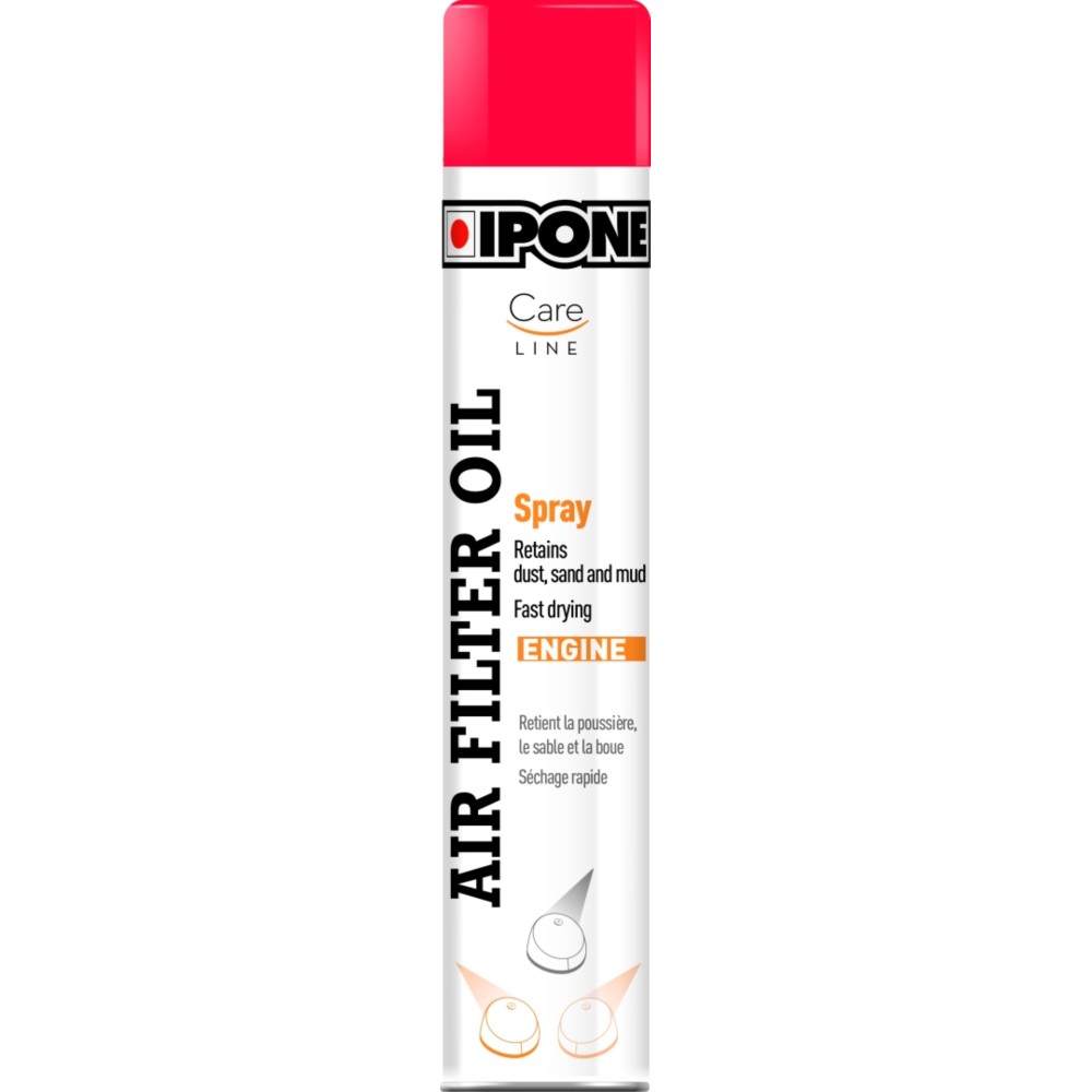 IPONE AIR FILTER OIL SPRAY 750ML OLEJ W SPRAY'U DO NASĄCZANIA FILTRÓW POWIETRZA