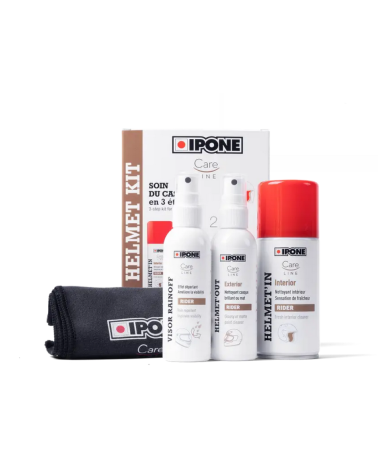 IPONE HELMET KIT ZESTAW DO PIELĘGNACJI KASKU