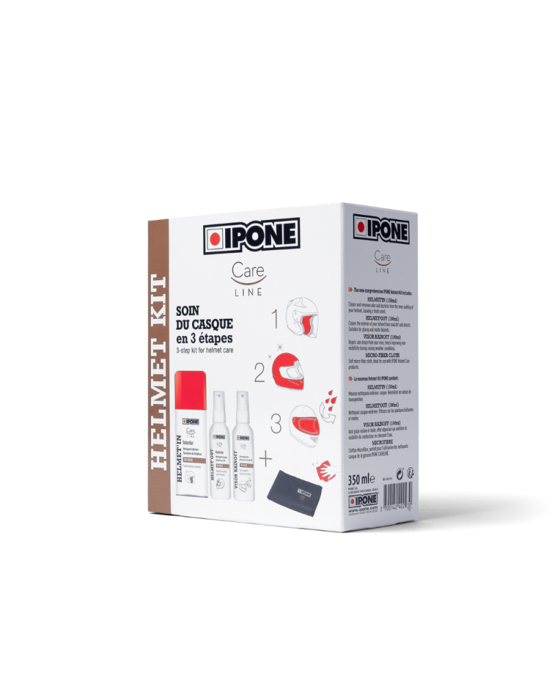 IPONE HELMET KIT ZESTAW DO PIELĘGNACJI KASKU