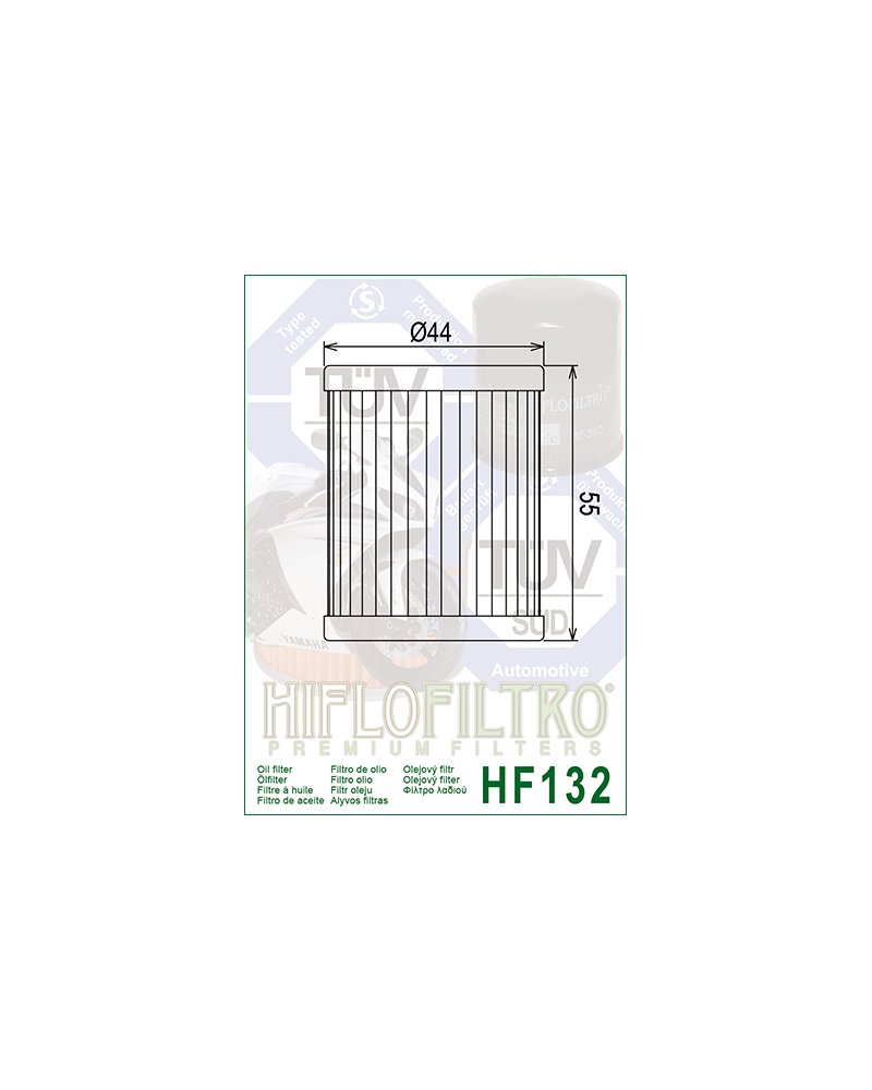 HIFLOFILTRO HF132 FILTR OLEJU