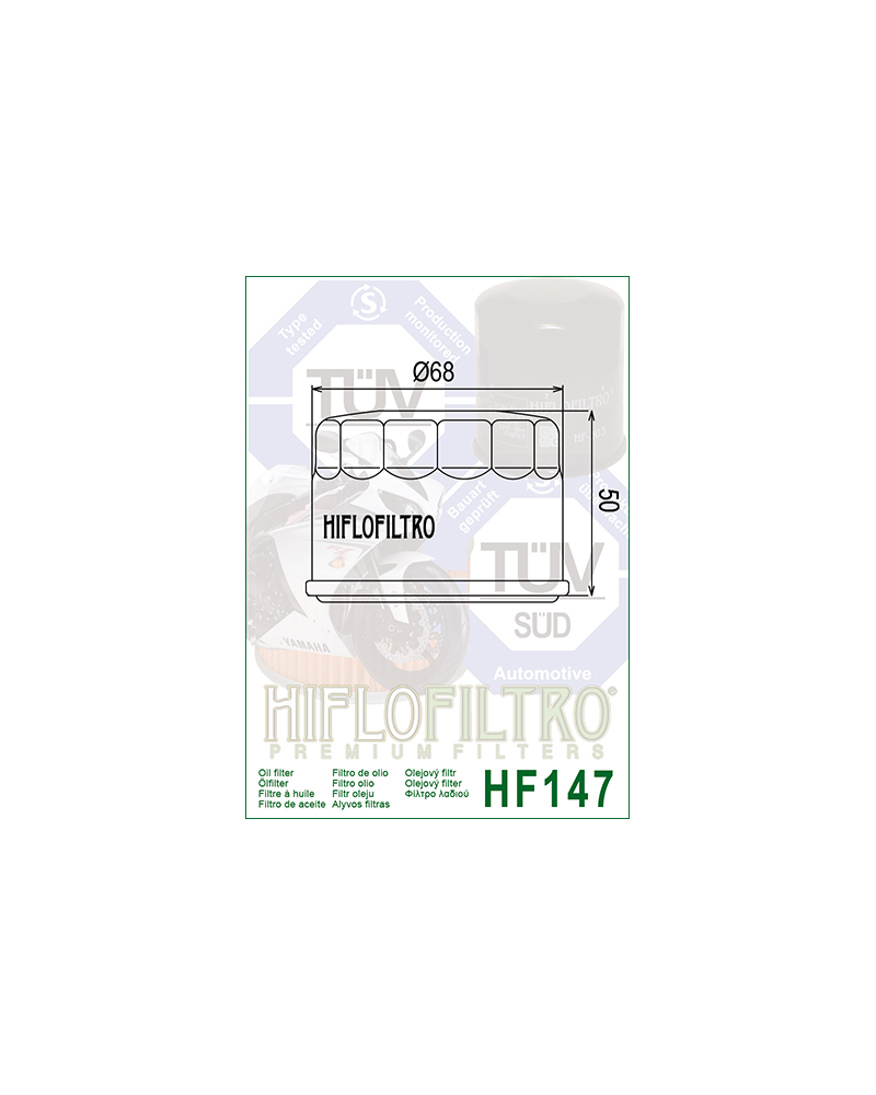 HIFLOFILTRO HF147 FILTR OLEJU