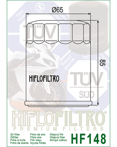 HIFLOFILTRO HF148 FILTR OLEJU