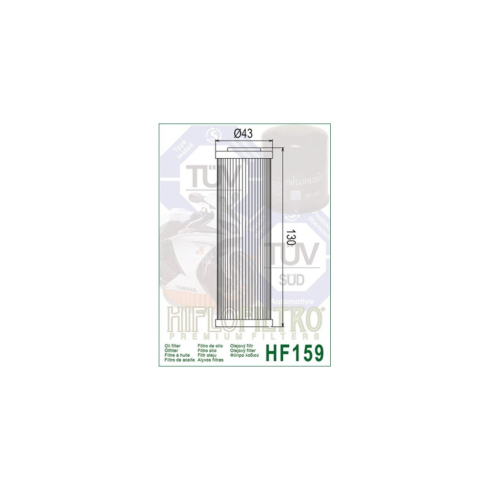 HIFLOFILTRO HF159 FILTR OLEJU