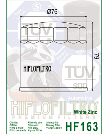 HIFLOFILTRO HF163 FILTR OLEJU