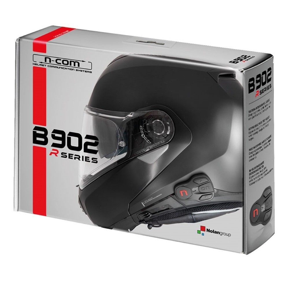 NOLAN N-COM B902 R INTERKOM MOTOCYKLOWY NA JEDEN KASK